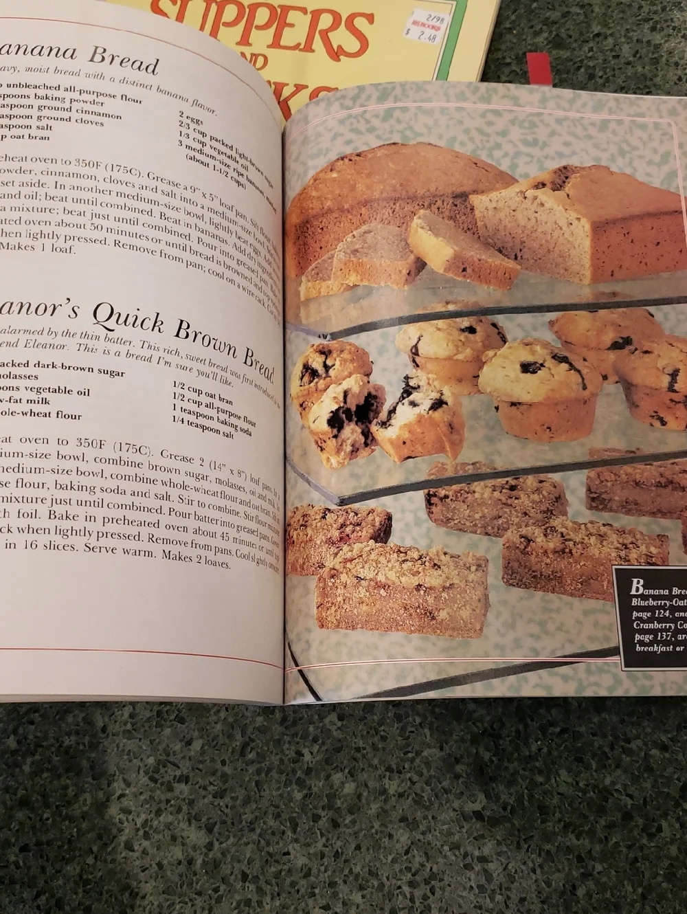 Cookbook Recipe Books Main Courses, Supper and Snacks, High Fiber